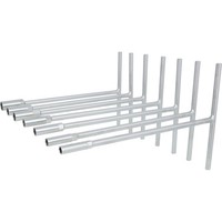 Ks-Tools 517.1180 T-Griff SteckschlüSsel-Satz 7-Tlg 8-14Mm Chrom Vanadium