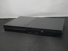 Sony PlayStation 2 Slim PS2 Black Console Gaming System SCPH-90001 *READ DESC*