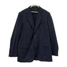 Canali Men  s Navy Pinstripe Blazer Jacket 42R Pure New Wool Made In Italy. 111