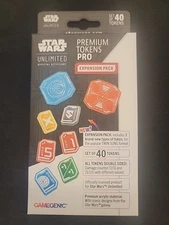 Gamegenic Star Wars Unlimited Premium Tokens Apro Expansion Pack (40 Ct) Sealed