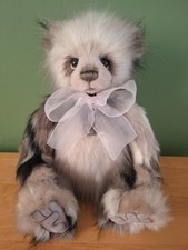 Charlie Bears HARPER 13" Plush Panda Bear NEW with TAGS 2019 Secret Collection