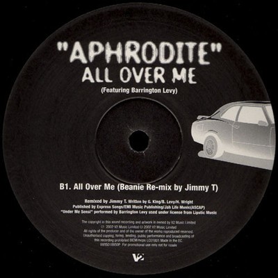 Aphrodite - All Over Me (12'') (Very Good Plus (VG+)) - 4130976951
