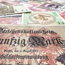 100+ Year Old Banknotes & Modern World Paper Money 52 Note Lot Set Currency Cash