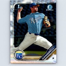 2019 Bowman Draft Grant Gambrell #BDC-138 Chrome Kansas City Royals