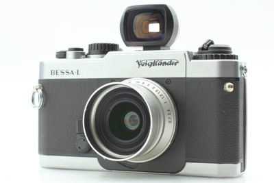 Near MINT] Voigtlander BESSA-L Silver 25mm F4 Snapshot