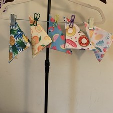 Lot Of 5 Spring Dog Hawaiian Bandanas