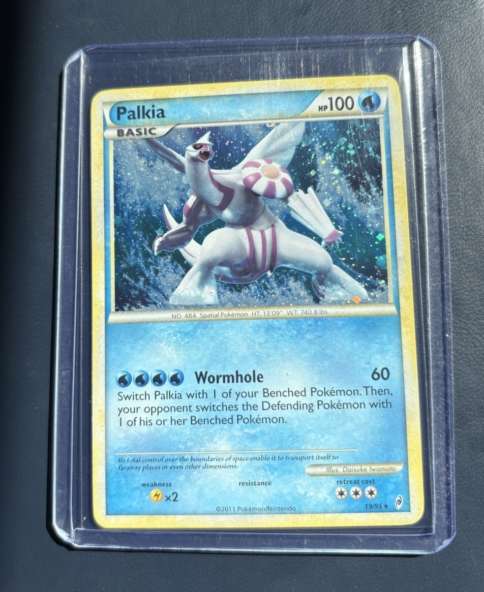 Palkia 19/95 Call of Legends Holo Pokemon Card LP