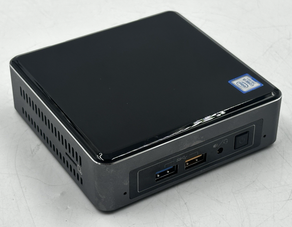 Mini PC Intel NUC7 – I5-7260U, 8 Go RAM, SSD – Excellent état – Bureau Compact