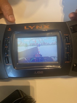 Atari Lynx Original PAG-0401 Handheld System w box VG/NM W. And 18