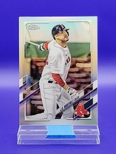 J.D. Martinez 2021 Topps Chrome Refractor SP 🔥 Red Sox