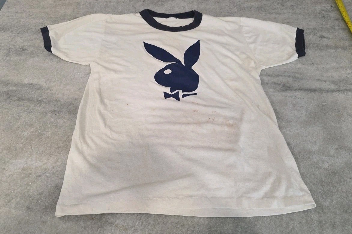 Vintage Playboy Single Stitch T Shirt Ringer 70s 80s | eBay