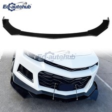 Fits Chevrolet Camaro Ss 1le Zl1 1997-2021 Front Bumper Lip Splitter Spoiler Fits Chevrolet Camaro Ss 1le Zl1 1997-2021 Front Bumper Lip Splitter Spoiler