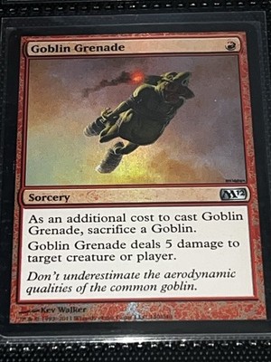Goblin Grenade Core Set 2012 (M12) Foil Magic the Gathering NM
