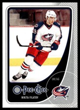 2010-11 O-Pee-Chee #452 Nikita Filatov Columbus Blue Jackets Hockey Card