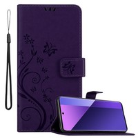 HüLle FüR Xiaomi Redmi Note 13 Pro Plus SchutzhüLle Blumen Handy Cover Case