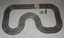 Vintage Eldon Slot Car Track 28 Pieces of Track  Transformer from 1960s
