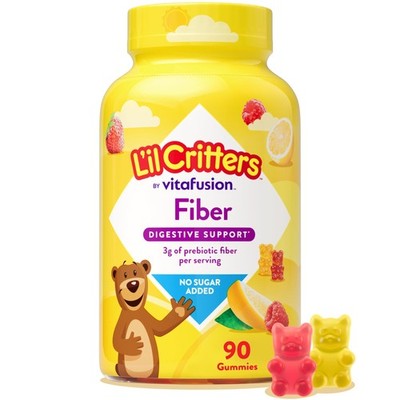 L il Critters Fiber Daily Gummy Supplement for Kids, for Digestive , Berry an...