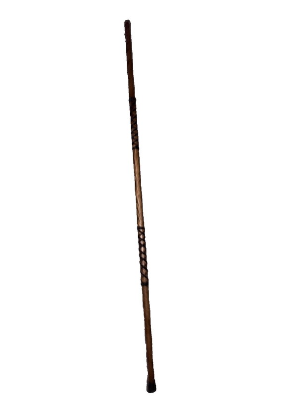 72” Renaissance Walking Stick Heavy Duty Handmade Wooden Cane Medieval TRF Staff