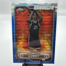 2024-25 Topps Chrome - Noah Clowney #118 Blue Sonar Refractor /125 JERSEY MATCH 