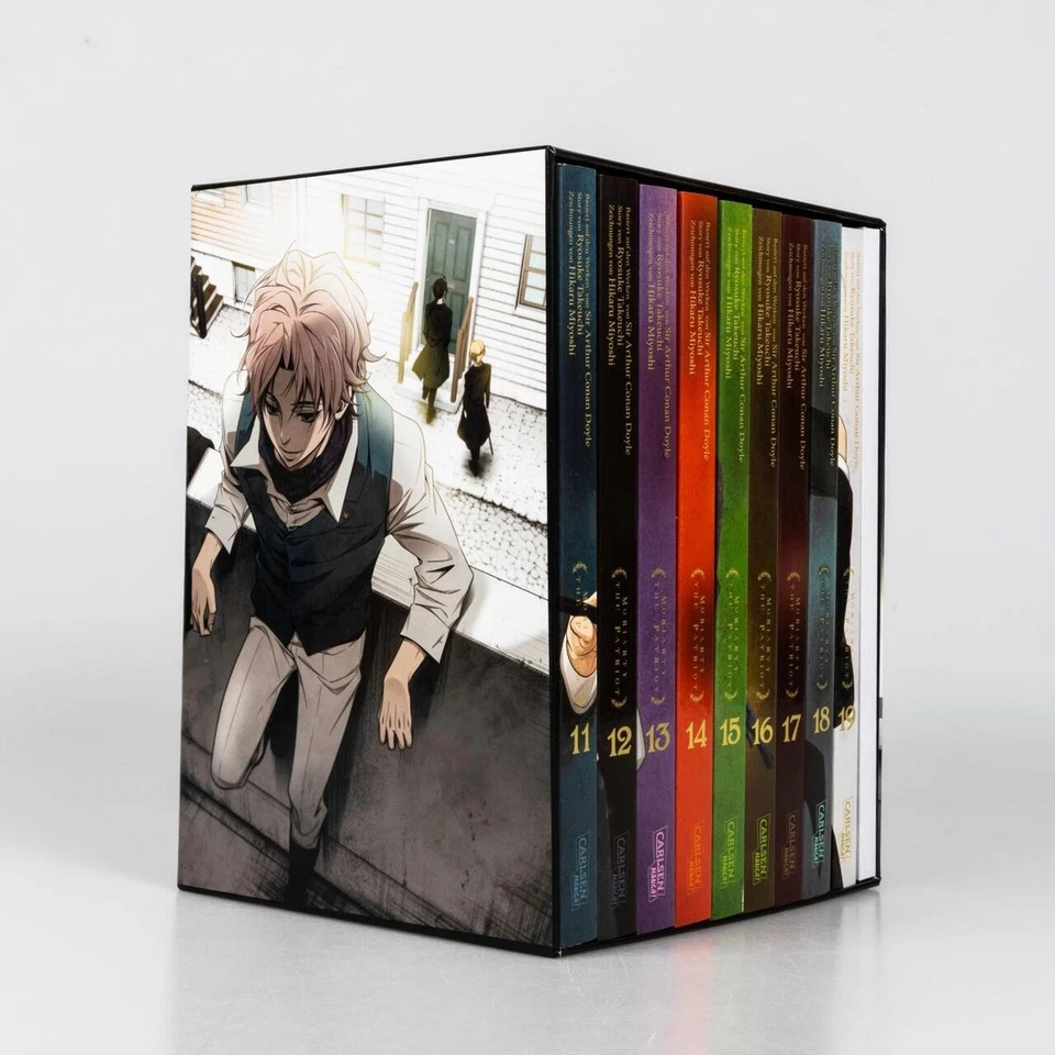 Ryosuke Takeuchi Moriarty the Patriot, Band 11-19 im Sammelschuber mit Extra - Bild 3 von 4