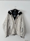 Volkl Unlimited Ski Jacket Mens XL (EU XXL) White Print X Stretch V15 Hooded 15K