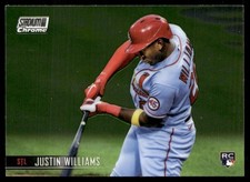 2021 Stadium Club Chrome Justin Williams Rookie St. Louis Cardinals #343