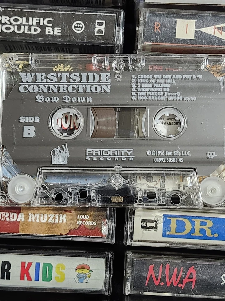 Westside Connection - Bow Down Cassette Tape Ice Cube Mack 10 WC - Image 3 of 4