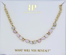 Bomb Party Summer Jewel Candy "All Roads Lead Here" Desert Oasis on Yellow Gold