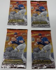 Lot Of 4 Packs: 1997 METAL UNIVERSE Baseball Sealed Retail Fleer Skybox Vtg MLB