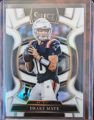 2025 PANINI SELECT DRAKE MAYE MVP White Prizm Case Hit 17/35 MINT!