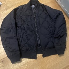 Uniqulo White Mountaineering Hybrid Down Jacket Size M, Black, Bomber Style.