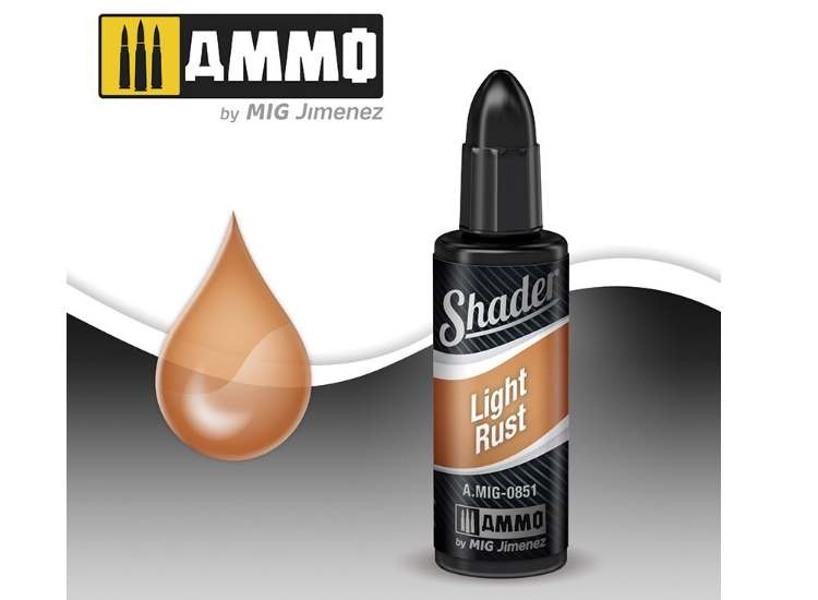 Ammo Mig A.Mig0851 10ml - Acrylic Shader - LIGHT RUST