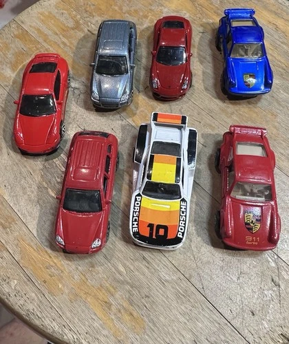 Lot Of Porsche Matchbox Vintage Cars