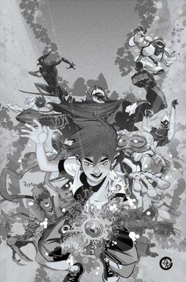 Ben 10 #1 - Dynamite Comics - 2026 - Cover M Rouleau Virgin Line Art