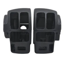 Motorbike Handlebar Control Switch Housing Covers For Harley Touring 1996-2013