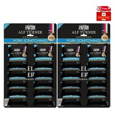 24 x Alf Turner Pork Scratchings 70g Traditional Snack Pack | Great British