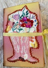Junk Journal -  Where Love Blooms in Pink Boots  