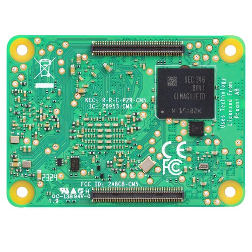Raspberry Pi Compute Module 5 - RAM: 8GB - Flash: ohne (Lite) - WLAN / - Afbeelding 3 van 4