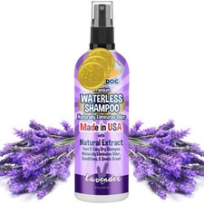 Waterless Shampoo Natural Dry for Dogs or Cats Neutralizes Pet Odor No Rinse