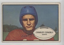 1953 Bowman Charlie Conerly #20 2v5
