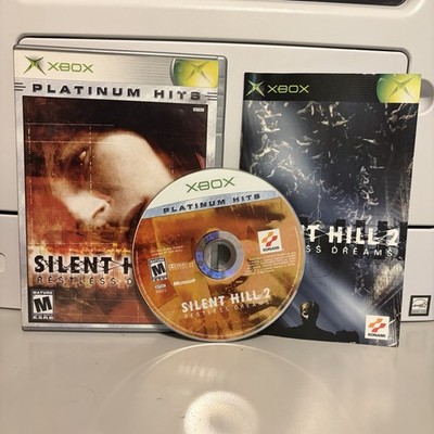 Silent Hill 2: Restless Dreams (Microsoft Xbox, 2003) Platinum Hits Complete CIB