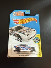 Diecast Hot Wheels 96 Nissan 180SX Type X GReddy White