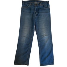 Vtg 80s Levis For Men Skosh More Comfort Orange Tab Jeans 36x30 Made in USA Mint