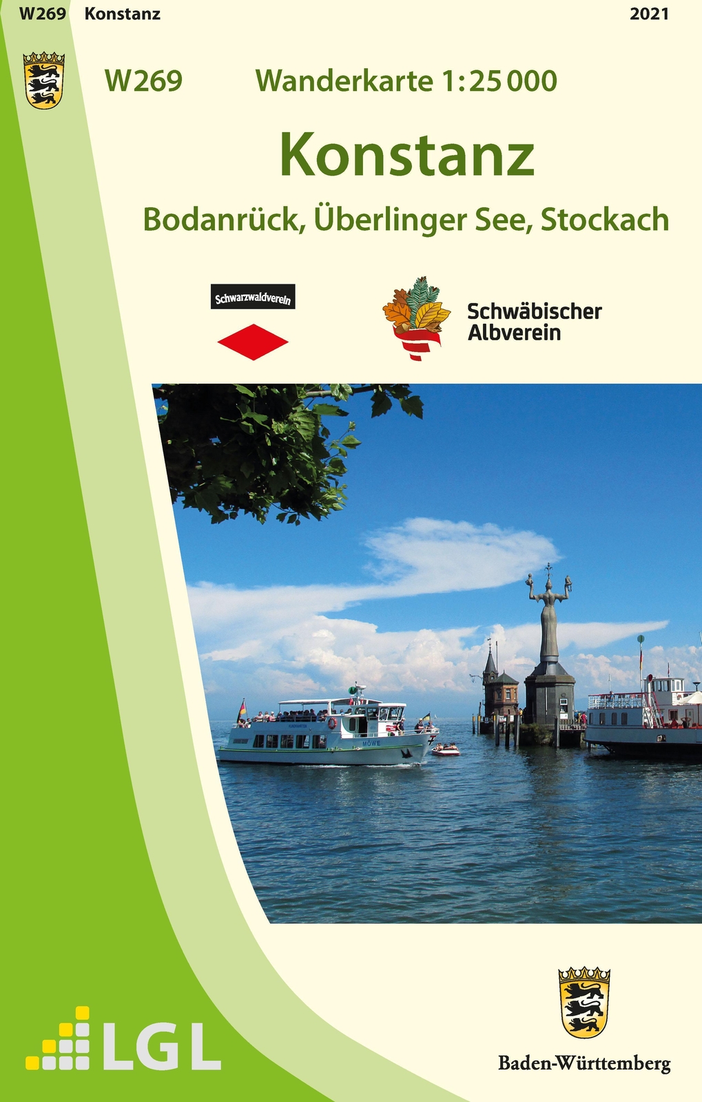 Thumbnail - Lgl | Konstanz 1:25 000 Wanderkarte | (land-)karte | Deutsch (2021) |