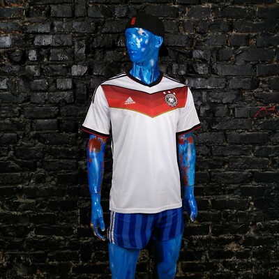 Germany Team Jersey Home football shirt 2014 - 2015 Adidas G87445 Mens Size L