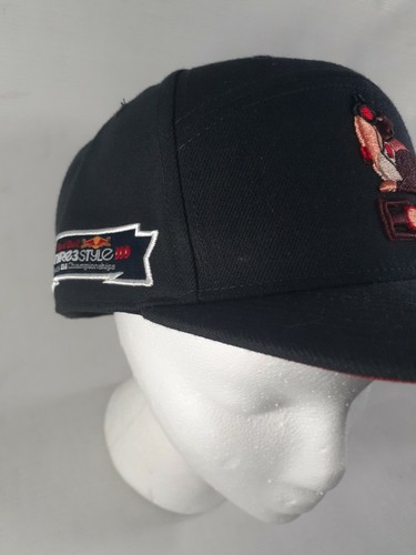 RARE Red Bull DJ 3style World Champ 47 Snapback Hat Scratch OTTAWA canada Cap - Picture 6 of 12