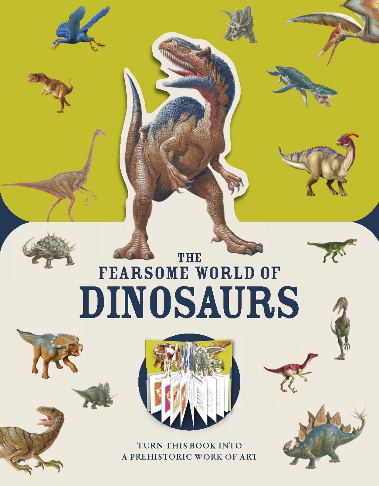 Thumbnail - Paperscapes: The Fearsome World Of Dinosaurs | Paperscapes (u. A.) |