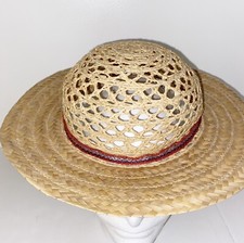 Vintage Straw Hat Made in Italy for Macy’s