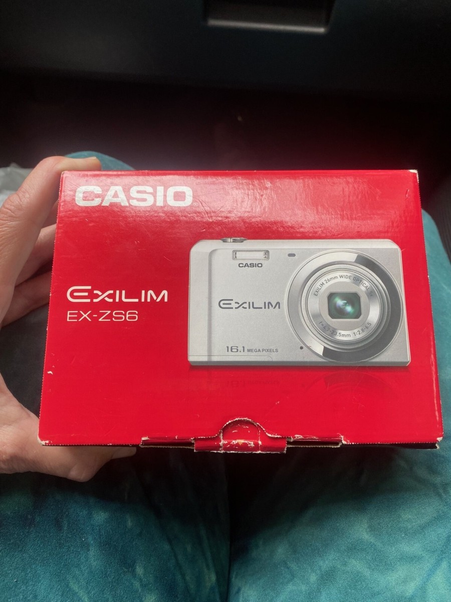 CASIO EXILIM EX-ZS6 Pink 16.1MP Digital Camera with box
