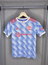 adidas Manchester United 22 Away Soccer 25 Sancho Jersey Youth Size 11-12y 152cm